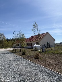 Nowy dom na wynajem-Garaż-Ogród-bezczynszowe -Dąbrowa k. Śremu (Lok.1)