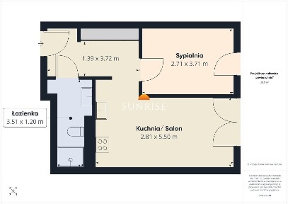 Kołobrzeg | 2 pokoje z ogrodem 22 m² | Nova Baltica 2024
