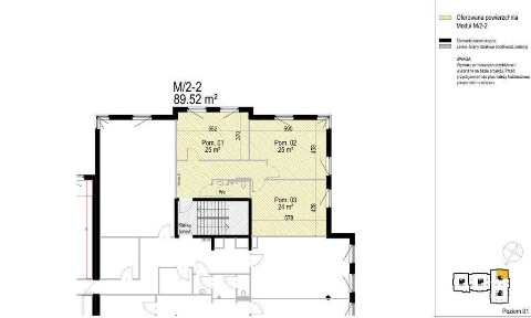 Biuro, 3 Gabinety, Parking, Blisko skm