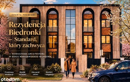 Prywatna rezydencja z antresolą | Wilanów Królewski | 87,54 m²
