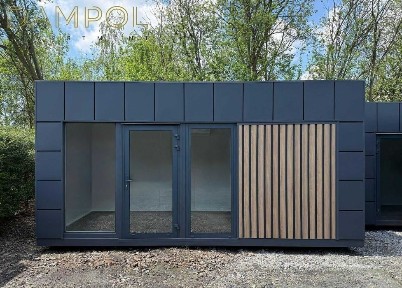 Gotowy pawilon biurowy 6x3 | klimatyzacja | usługi, handel