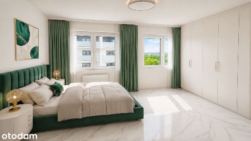 • DUŻE NAROŻNE Z WIDOKIEM • | 2pokoje 54 m² | Winogrady | DO ODBIORU!