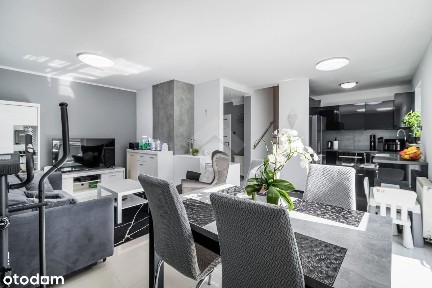 2 poziomy, 4 pokoje, 2 łazienki, balkon, garaż, klimatyzacja, tramwaj