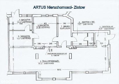Lokal handlowo-usługowo-biurowy, duży- Złotów (cen