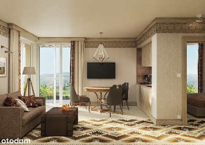 Apartament z ogródkiem koło stacji narciarskiej Jaworzyna Krynicka
