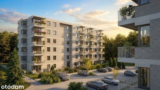 3 pokoje 62,84 m², 2 piętro, Balkon 5,70 m², Krzyki