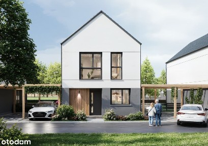 Dom 100 m² w stanie deweloperskim | Żłobizna, ul. Jagodowa