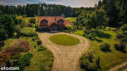 Bajkowa posiadłość okolice Morąga blisko jeziora