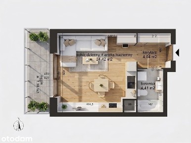 • STUDIO 31 m² • | 4 piętro | balkon | Winogrady | GOTOWE DO ODBIORU!