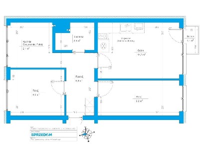 Mieszkanie 48m²✮GOTOWE PO REMONCIE✮3 pokoje✮Piwnica✮Klimatyzacja