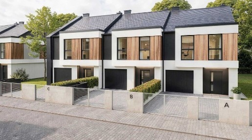 Nowoczesny i komfortowy dom z garażem w Słupsku - 115,7 m² | Osiedle Estońska Park