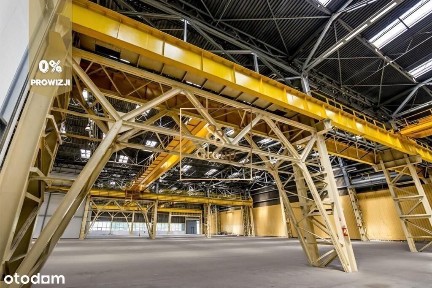 Magazyn 4925 m2. Produkcja 400kW, suwnice. Bielany