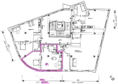 Wynajmę lokal usługowy 51,31 m2