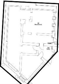 Lokal usługowy parter Gliwice centrum, loft -Dawna Dyrekcja Huty,Piwna