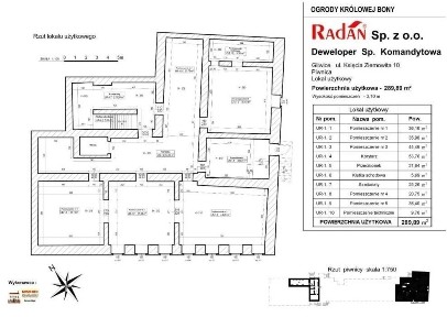 Lokal usługowy, zabytkowy loft na spa, siłownię, restaurację 289 m2
