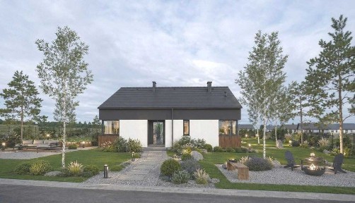 Dom wolnostojący jednorodzinny Łupiński Development spełniamy marzenia