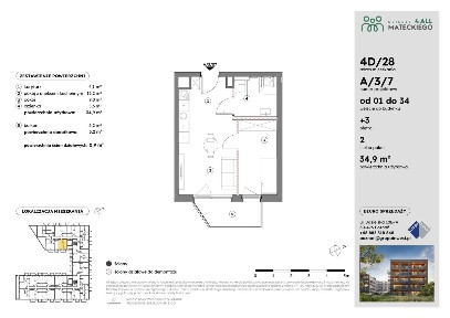 • PIĄTKOWO • | 2 pokoje 35 m² | harmonogram | KLUCZE KWIECIEŃ 2028 r.