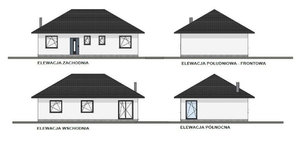 Dom w cenie mieszkania, Łęki Małe, 79m2 Pompa Ciepła w standardzie