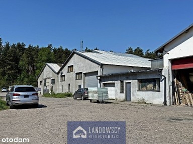 Hala przemysłowa 500 metrów od DK22
