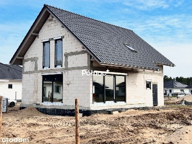 Dom piętrowy - stan deweloperski -7 km od Głogowa.