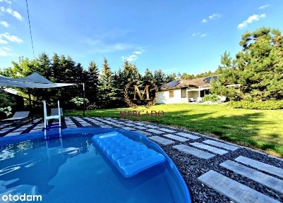 Dom bogato wyposażony, działka 4800m2