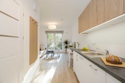 3 pok - 46 m², jasne, komfortowe, kompaktowe, nowoczesne, pet friendly