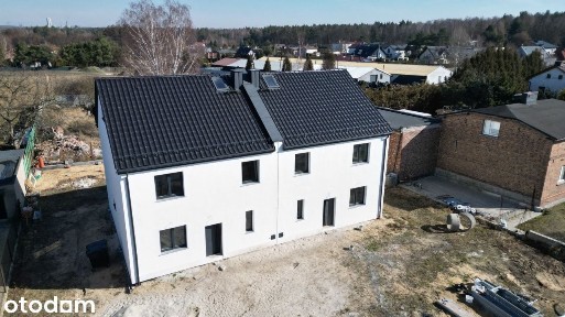 Nowy dom bliźniak 174,7 m² | duża działka 511 m²