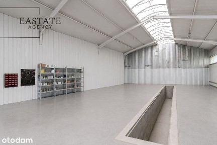 Nowoczesna hala 650 m² z kanałem i bramą TIR