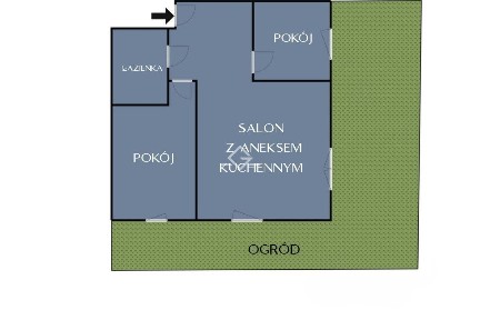 Dwustronne | 3 Pokoje Z Ogródkiem 66 M²
