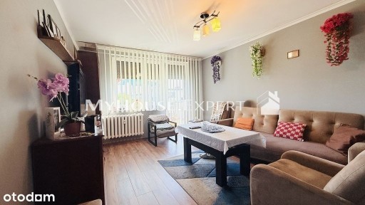 3 pokoje, balkon, piwnica, Sady 48m2