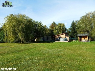 Murowany dom + sauna + fotowoltaika + 71 arów ziem