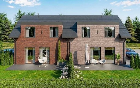 Nowoczesny dom z ogrodem blisko Krakowa | 90 m² | ogród 210 m²