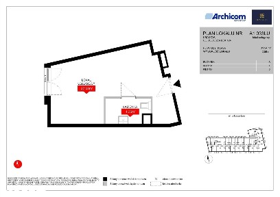 Lokal przy AGH i Miasteczku Studenckim | 30.15 m2
