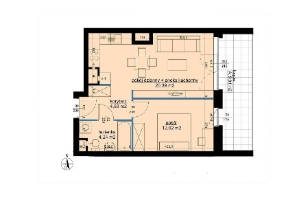 WYSOKO z WIELKĄ LOGGIĄ! M2 41m2|DUŻA sypialnia|2 min tramwaj|KLUCZ2026