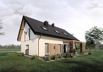DOM NA SPRZEDAŻ -stan surowy otwarty, dom 162m2, działka 1188m2