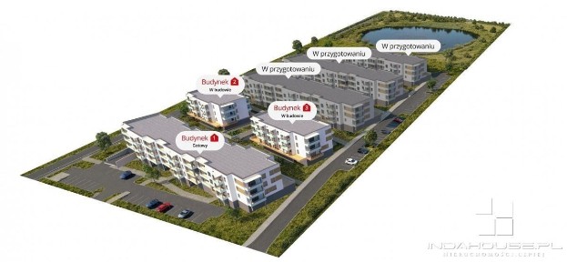Nowe 2 pokojowe mieszkanie z balkonem
