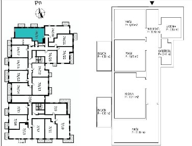 52,52m² / Poświętne / przestronny salon + 2 sypial