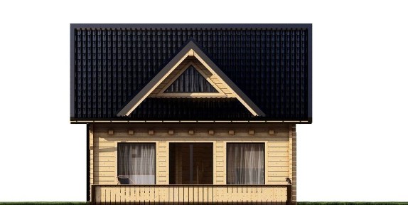 Dom Drewniany Letniskowy L52 jarmat.pl Płazy Bale Na zgłoszenie 35m2