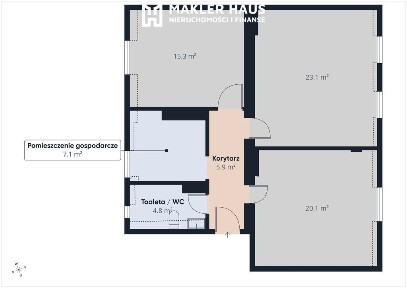 72 m² do własnej aranżacji - Gołdap
