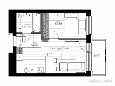 TWÓJ WŁASNY START | 2 pokoje | 35 m² | os. Miła Park