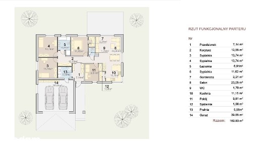 Nowoczesny dom na sprzedaż - 161m2 - Rusiec (gm. Nadarzyn)