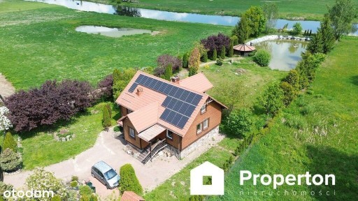 Klimatyczny dom z bala nad Narwią