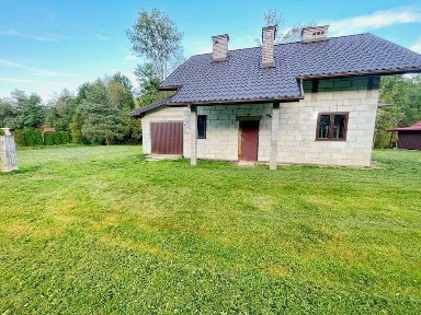 Dom 105 m² w stanie surowym | działka 1640 m² | Strzeszyn gm. Biecz