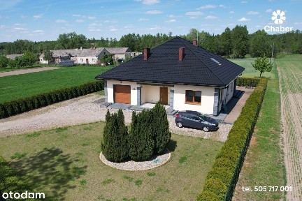 Nowoczesny dom 142 m2 z dużą działką 8280 m2 obok Lipna