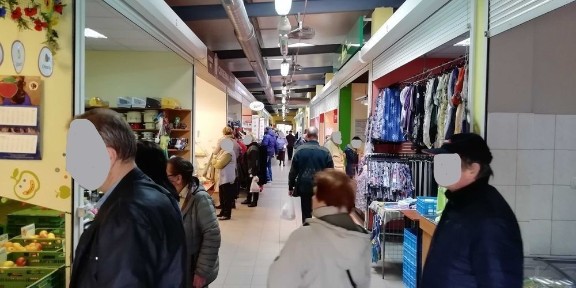Boks handlowy 17m2 Łódź - Stary Czerwony Rynek - OKAZJA
