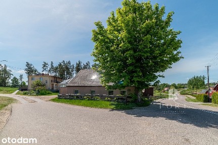 Gospodarstwo z prywatnym stawem, nad jeziorem.