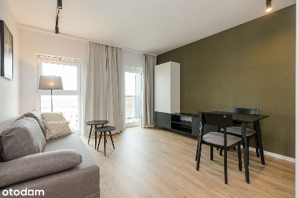 Nowoczesna kawalerka Mokotów | Metro Wilanowska | Balkon Pets friendly