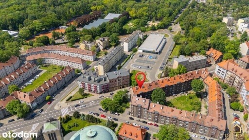Duża kawalerka na parterze blisko parku Kachla