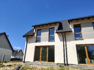 Skrajny szereg z działką 300 m2 blisko Gdańska