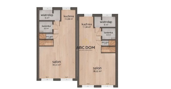 Ostatni ! Bliźniak 127m²-Straszyn blisko Netto